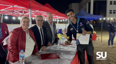 المهرجان الكشفي السنوي الأول لجوالي وجوالات جامعة سيناء فرع القنطرة (15)