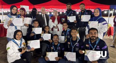 المهرجان الكشفي السنوي الأول لجوالي وجوالات جامعة سيناء فرع القنطرة (16)