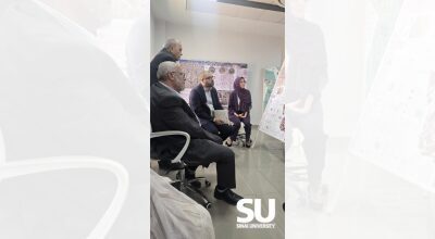 مناقشة مشروع تخرج الدفعة الثالثة (2021) لكلية الهندسة جامعة سيناء (فرع القنطرة) ربيع 2026 (2)
