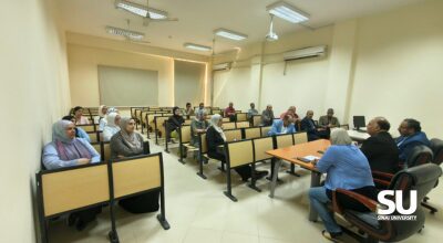 Sinai University Faculty of Pharmacy – Arish Branch Continues Preparations for Accreditation (2)